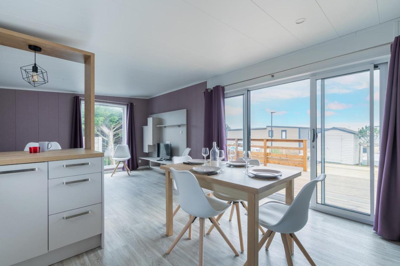 Beau Chalet Pour 4 Pers - Acces Piscine Chauffee Bretignolles-sur-Mer Exterior photo