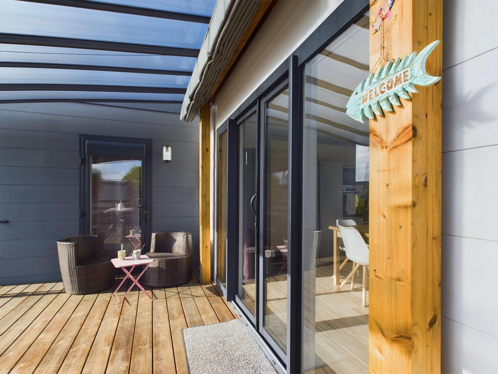 Beau Chalet Pour 4 Pers - Acces Piscine Chauffee Bretignolles-sur-Mer Exterior photo
